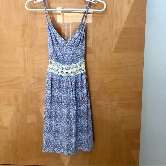 HOLLISTER CO. Pastel Purple Aztec Sun Dress | M - Picture 1 of 12